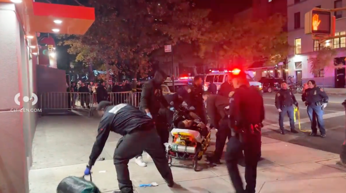 Cops at scene of East Harlem shooting